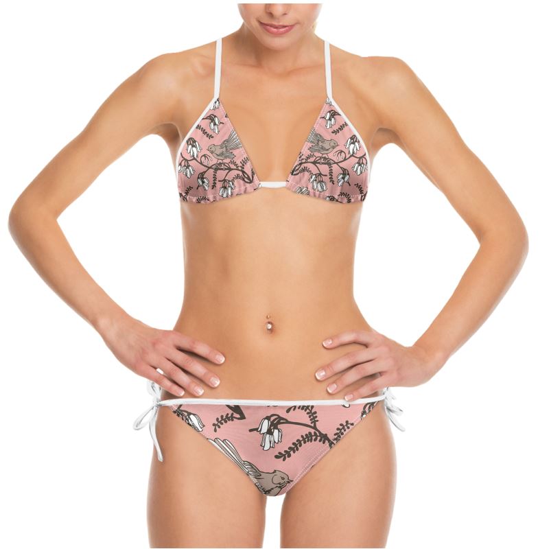 Bikini in Pink fantails