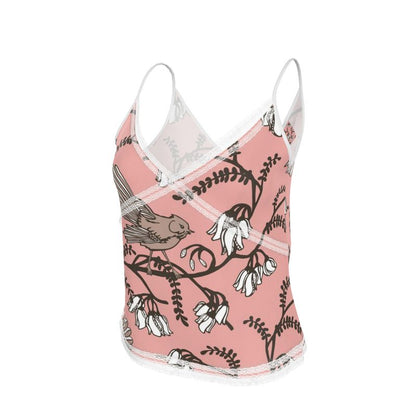 Cami in Pink Fantails