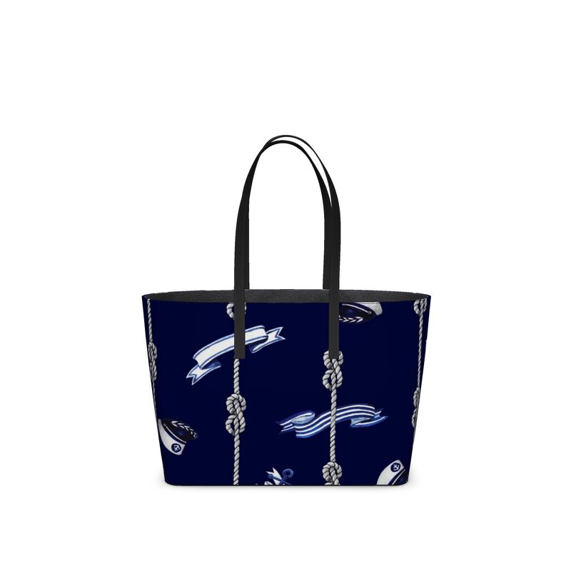 Blue Anchor rope designed  Kika Tote