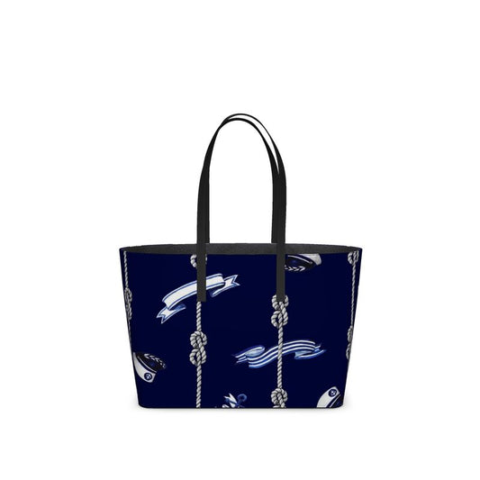 Blue Anchor rope designed  Kika Tote