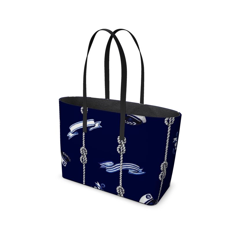 Blue Anchor rope designed  Kika Tote