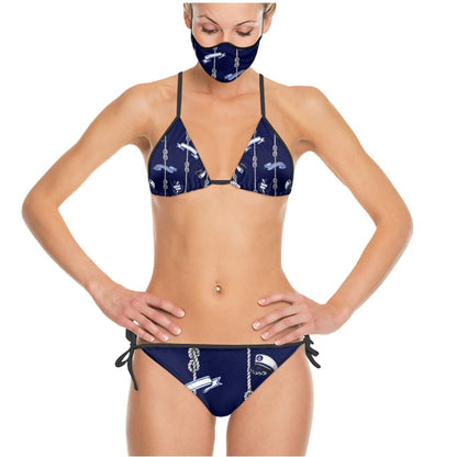 Blue Anchor rope designed Trikini