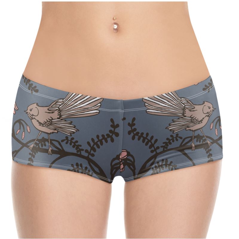 Fantails in Blue Hot Pants