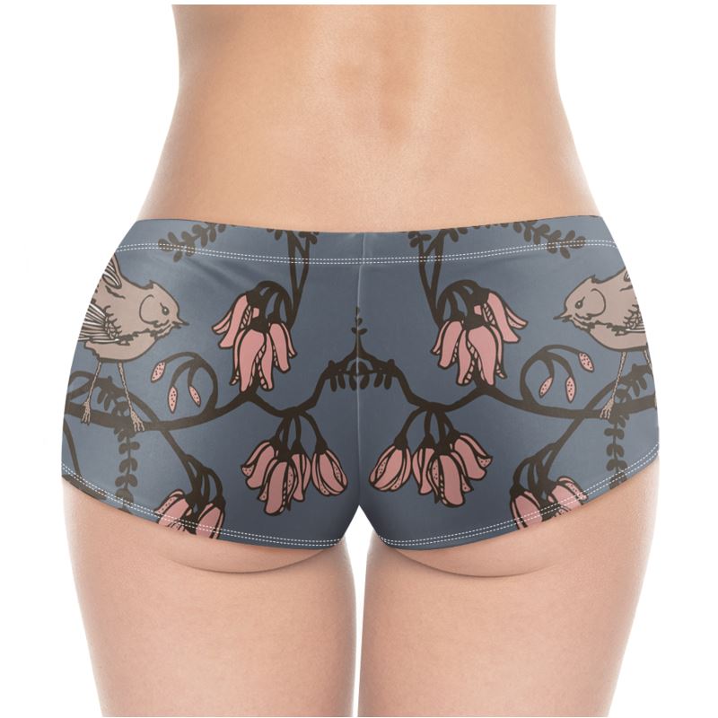 Fantails in Blue Hot Pants