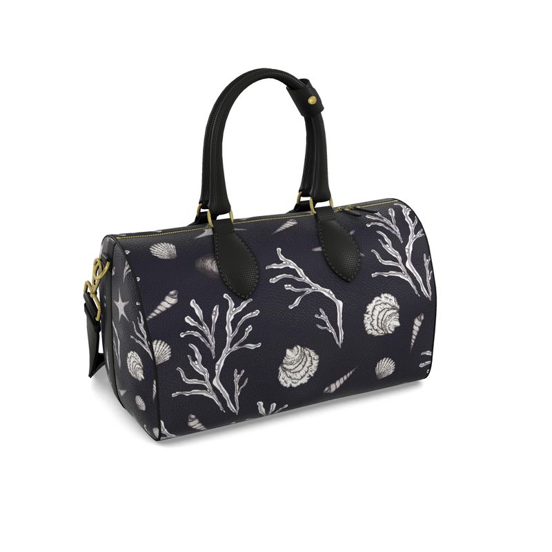 Duffle Bag in Seaweed and Shell (BLACK)