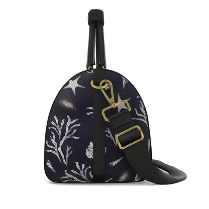 Duffle Bag in Seaweed and Shell (BLACK)