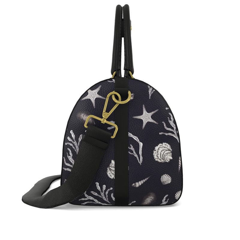 Duffle Bag in Seaweed and Shell (BLACK)