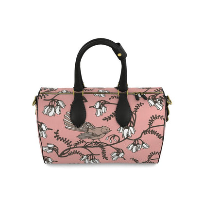 Duffle Bag in Pink Fantails