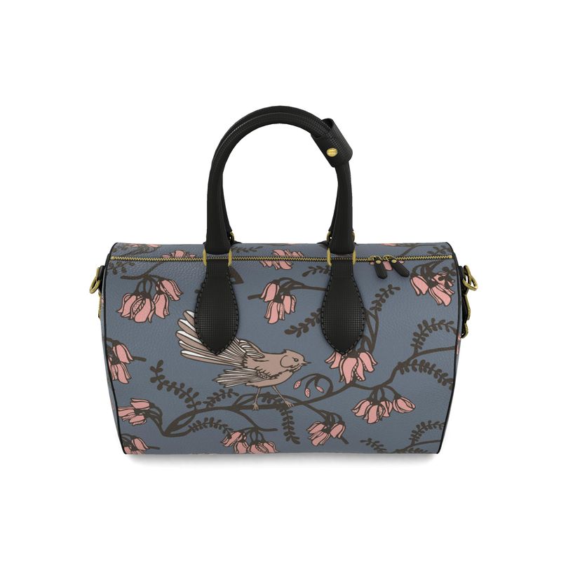 Duffle Bag in Blue Fantails