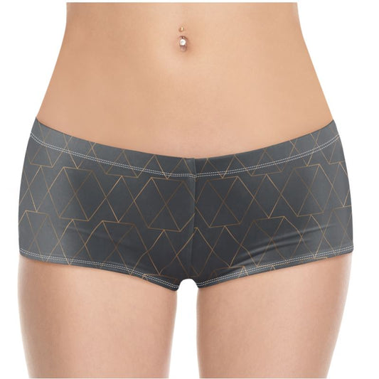 Gold and Grey Hot Pants