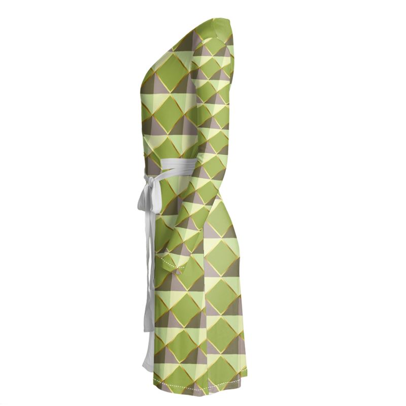 Greens Wrap Dress