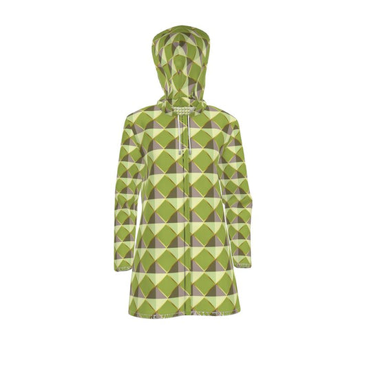 Greens Womens Hooded Rain Mac