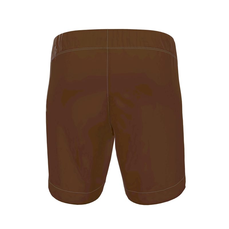 Brown Men's Swimming Shorts