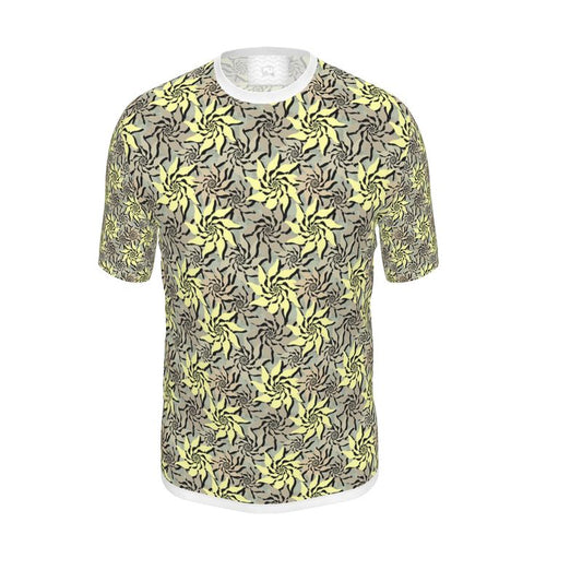 Flowers Of Love Mens Cut And Sew T-Shirt