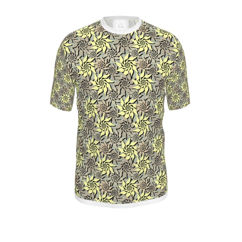 Flowers Of Love Mens Cut And Sew T-Shirt