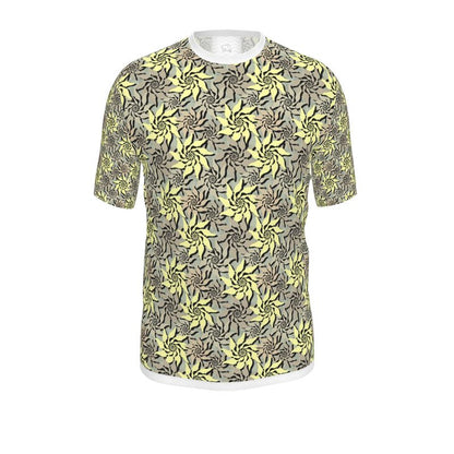 Flowers Of Love Mens Cut And Sew T-Shirt