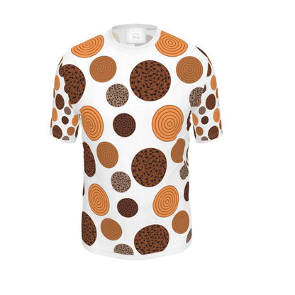 Dotted Mens Cut And Sew T-Shirt