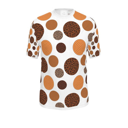 Dotted Mens Cut And Sew T-Shirt