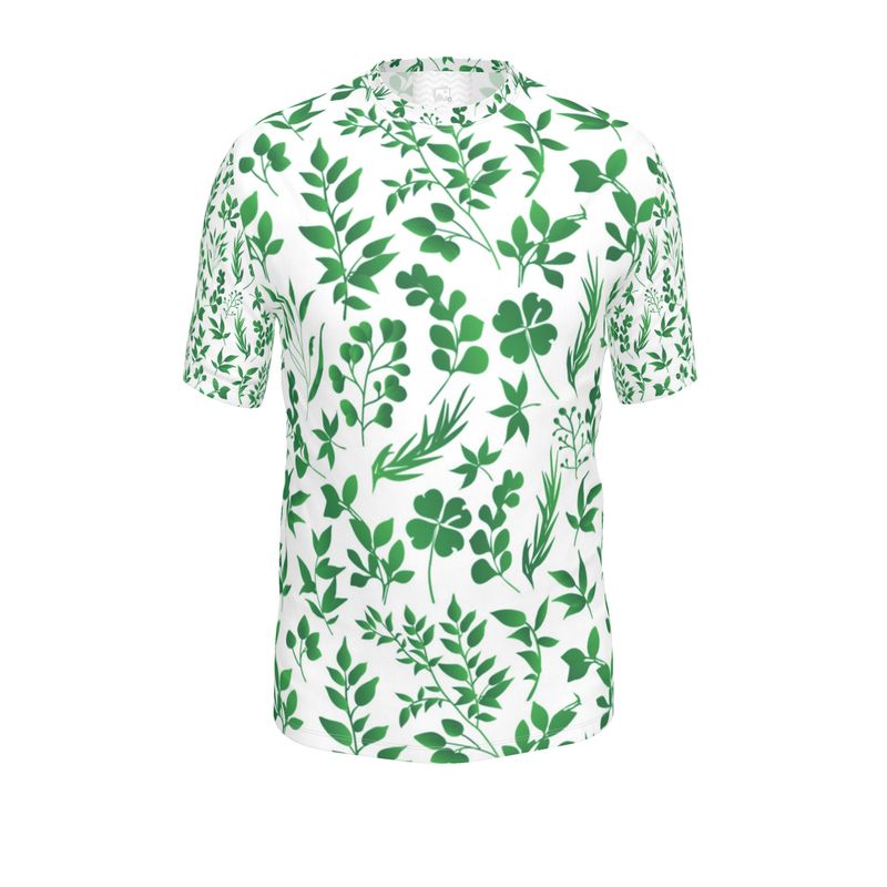 Green Leaves Mens T-Shirt