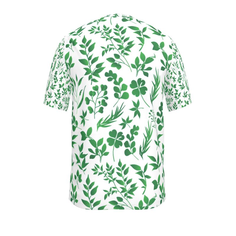 Green Leaves Mens T-Shirt