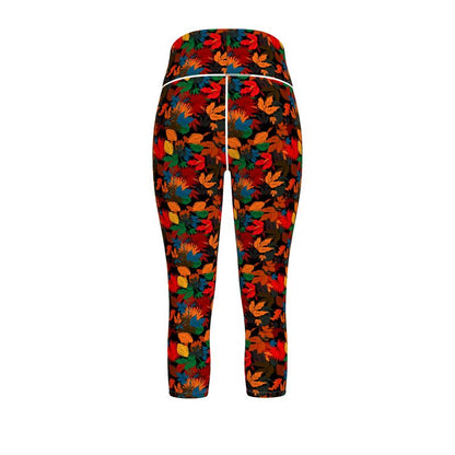 Autumn Leaves Sports Leggins