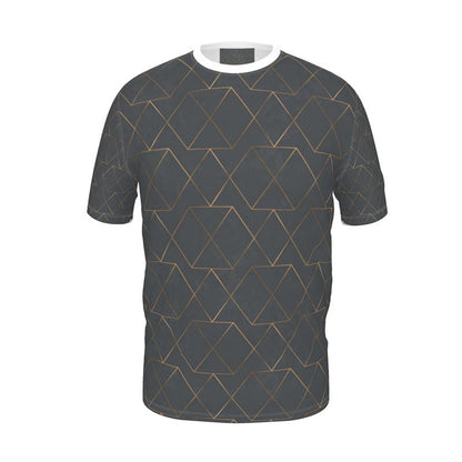 Gold and Grey Sim Fit Men's T-Shirt