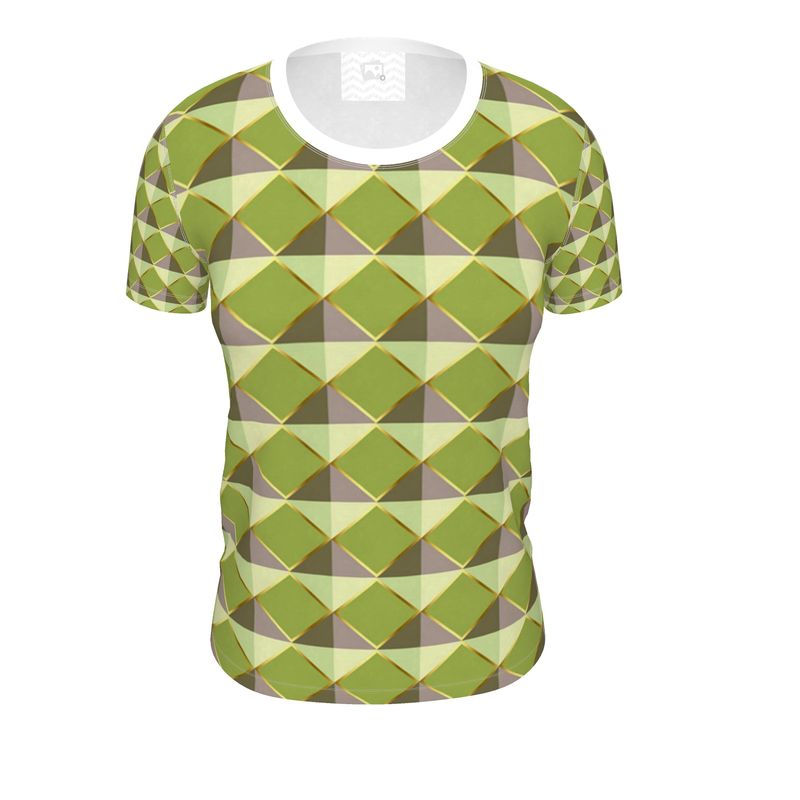 Greens Ladies Cut And Sew T - Shirt