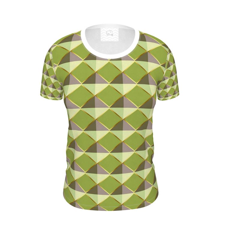 Greens Ladies Cut And Sew T - Shirt