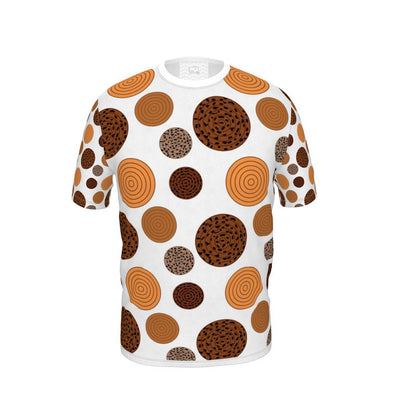 Dotted Mens Cut And Sew T-Shirt